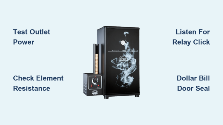 Bradley Smoker Not Heating? Fix It Fast