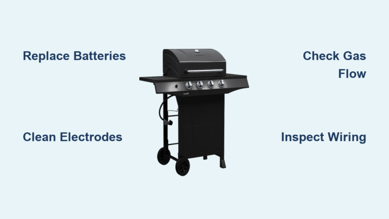 Char Broil Grill Won’t Ignite? Fix It Fast