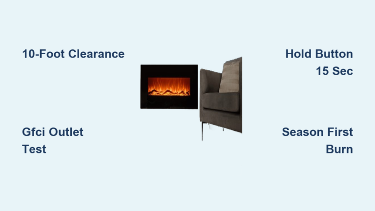 How to Start an Electric Fire Pit