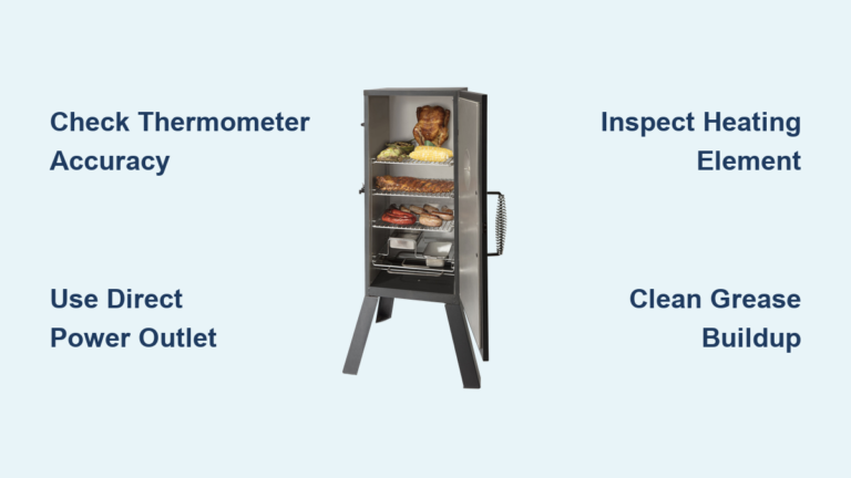 Electric Smoker Won’t Heat Above 200: Quick Fix Guide