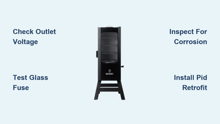 How to Fix Masterbuilt Electric Smoker Won’t Turn On